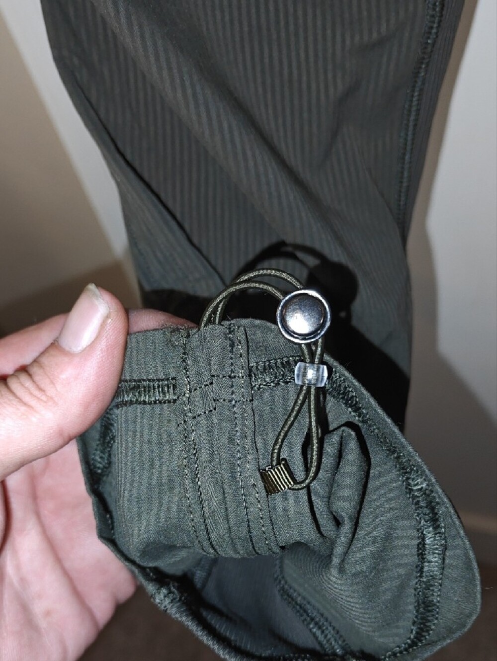 lululemon athletica Olive Green Drawstring Joggers - Picture 3 of 5